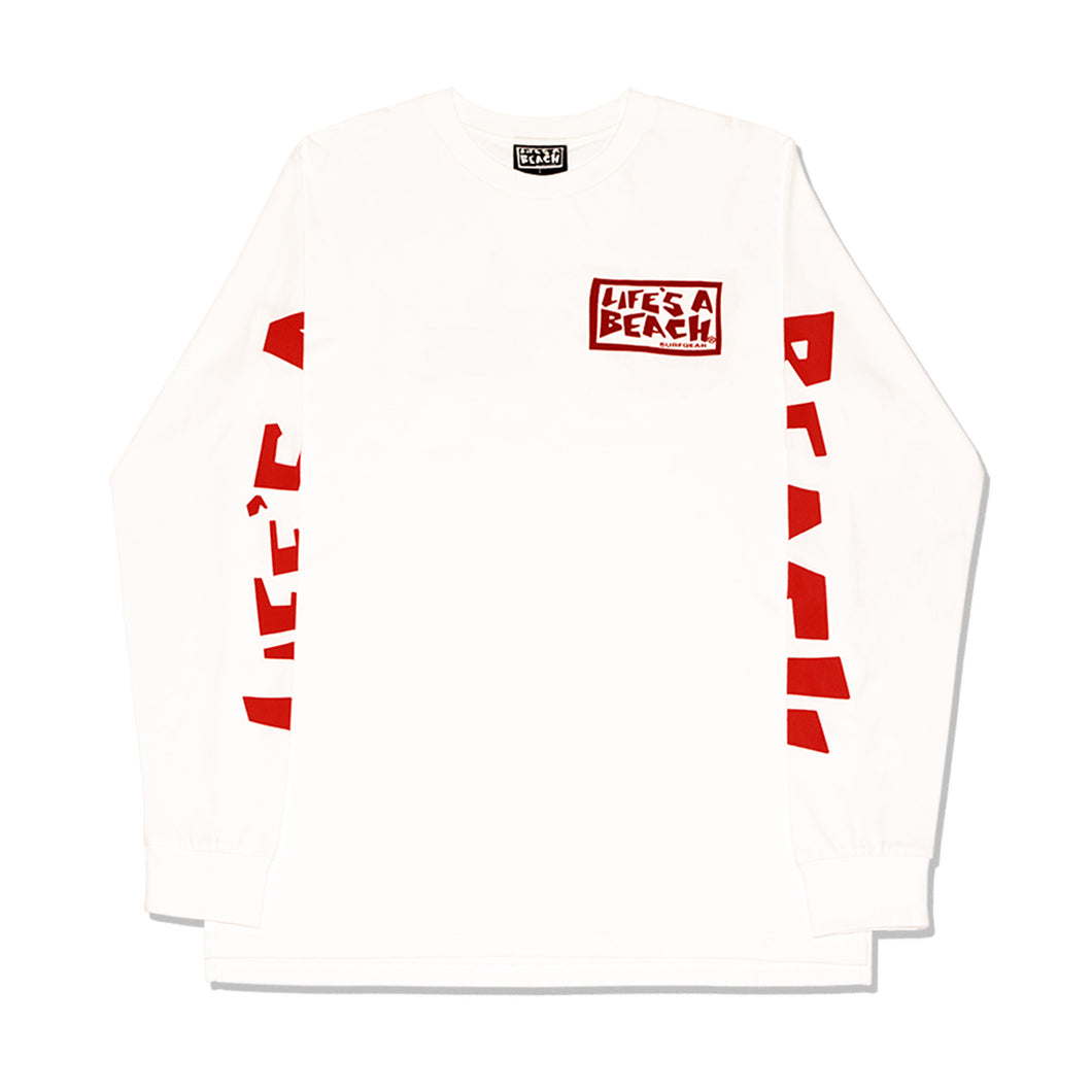 ALL SLEEVE L/S T-SHIRT WHITE