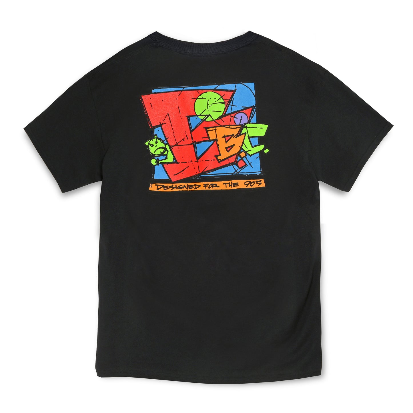 LIFES A BEACH 90'S T - BLACK