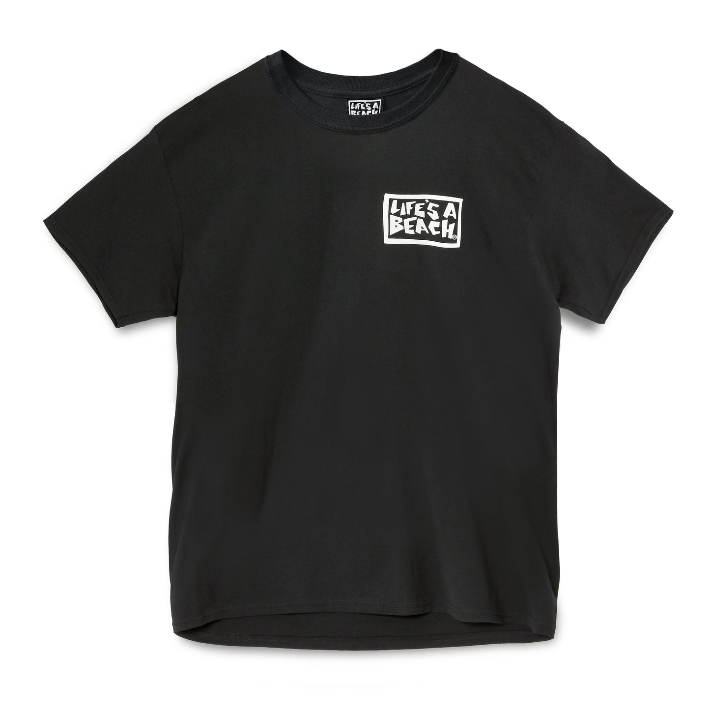 LIFES A BEACH 90'S T - BLACK